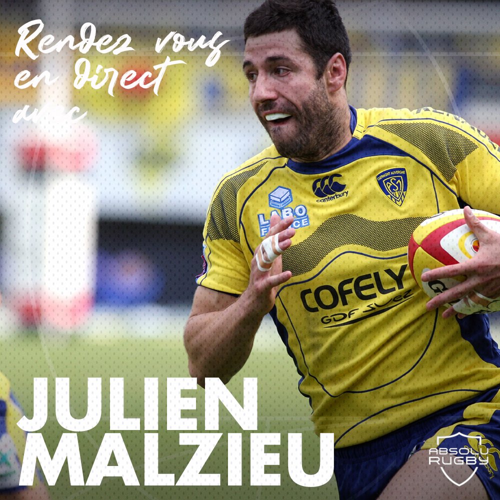 🚨 Demain, <a href="/chcalifano/">christian califano</a> et <a href="/manon_fsst/">Manon Fossat</a> recevront #DansLeVestiaire, <a href="/JulienMalzieu/">julien malzieu</a> 🚨

L'ancien ailier international 🇫🇷 est passé par l'<a href="/ASMOfficiel/">ASM Rugby</a> et le <a href="/MHR_officiel/">Montpellier Rugby</a> ! 

💬 Venez réagir en direct à l'émission, demain à 18h30, sur Facebook ! 

<a href="/TeamYellowArmy/">Team Jaune&Bleu</a> / <a href="/Cybervulcans/">Cybervulcans</a>