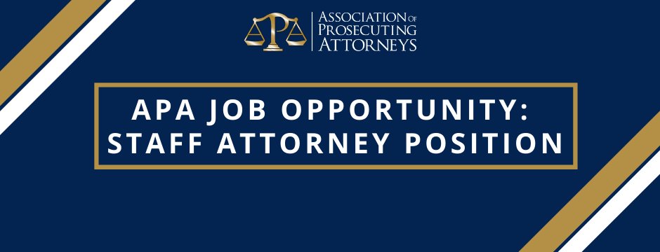 APA is #nowhiring! Seeking a Staff Attorney to join the office of the General Counsel. 

Learn more about this opportunity and apply  here: ow.ly/m6Dw50Dqf5m

#employmentopportunity #jobopportunity #jobopening