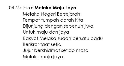 Sic On Twitter Melaka Melaka Maju Jaya Tema Lagu Negeri Yang Pernah Ada Sultan Ini Adalah Kesetiaan Kepada Negeri Tidak Ada Unsur Agama Secara Jelas Dalam Lagu Ini Atau Yang Bertemakan Rakyat