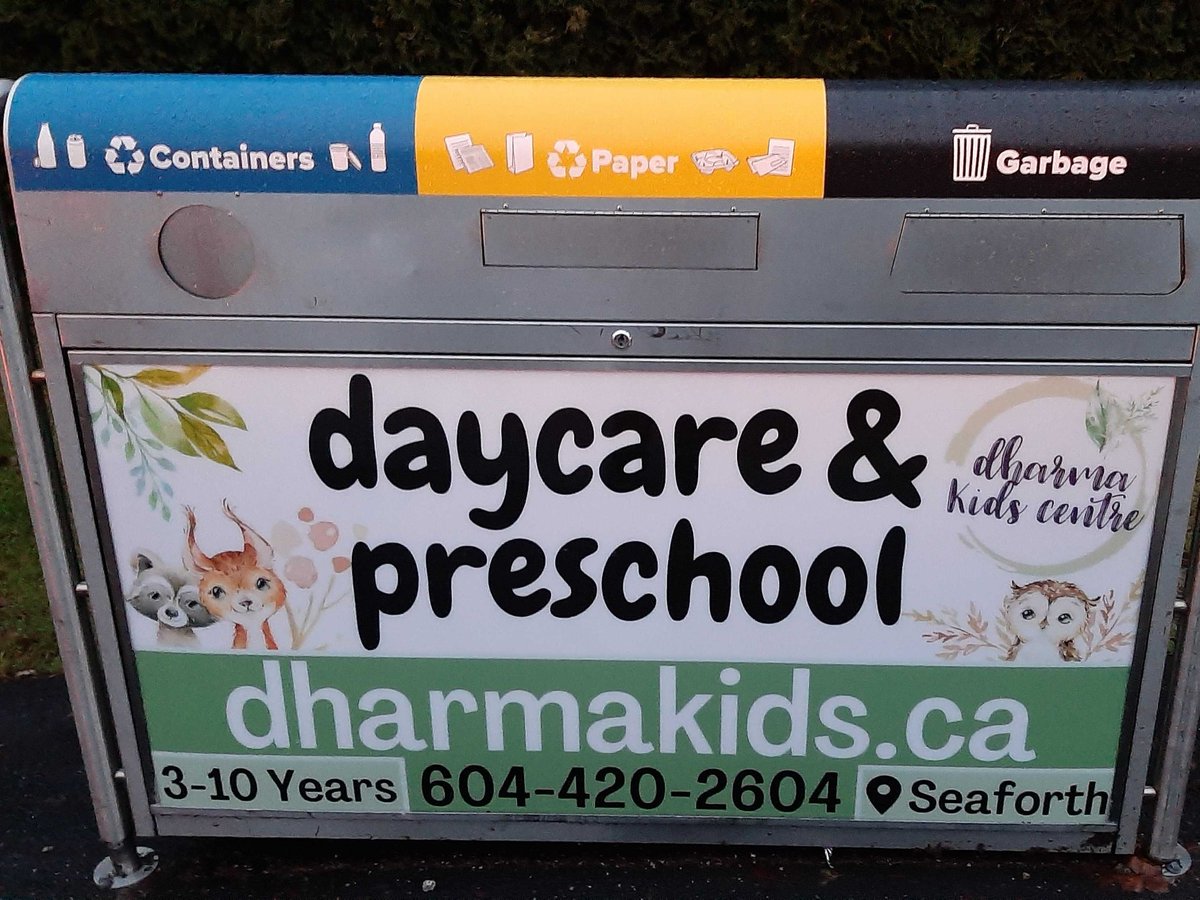 COASigns's tweet photo. Dharma Kids is using 3 signs in #Burnaby #BC to let the parents in the community know about their preschool & daycare services!
#BenchAdvertising #BinAdvertising #OOH #BenchAds #Advertising #WeLoveOurClients #SignsWork #OutOfHome #Daycare #Childcare #Preschool #BritishColumbia https://t.co/Ue06OVZ6Bi