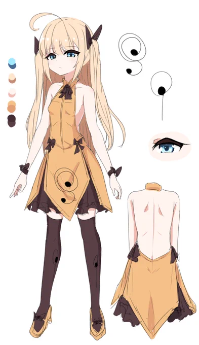 #ツーサイドアップの日
オリキャラ、ツーサイドアップになりがち。 