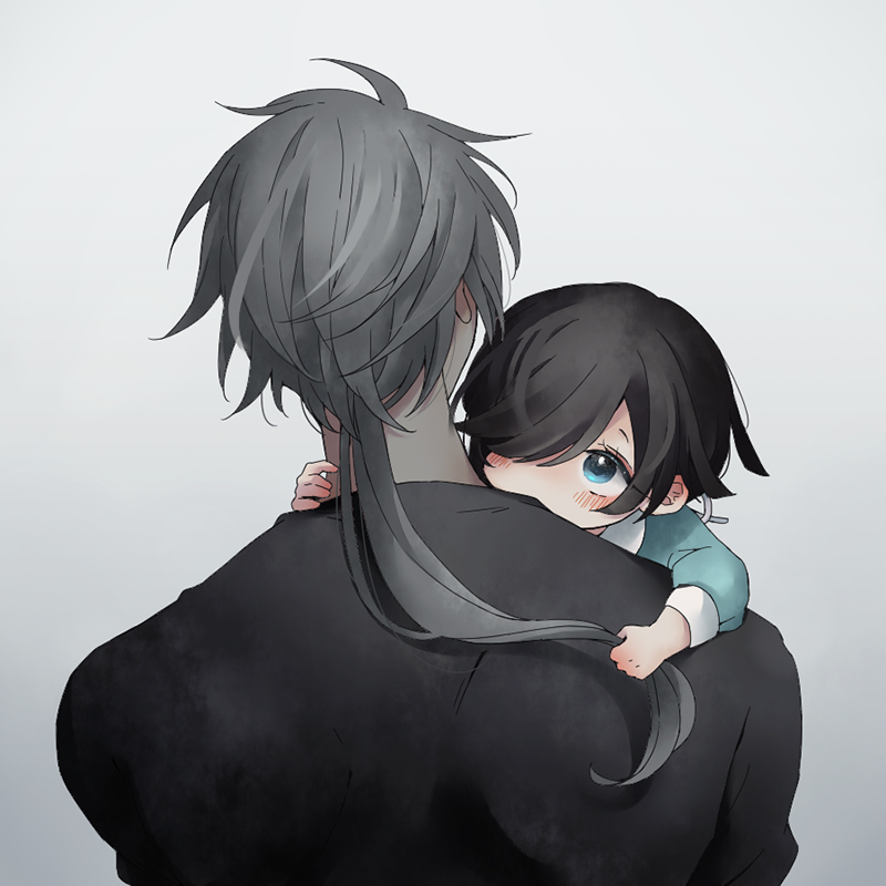 「パパたんと姫子もアリといえばアリ 」|さざれのイラスト