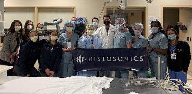 Cliff Davis (@drcliffdavis) on Twitter photo Wanted to thank the entire Histosonics and TGH team for first human US histotripsy treatment as part of #HOPE4LIVER trial! Left lobe liver lesion treated last week and went very well! <a href="/TGHCares/">Tampa General Hospital</a> <a href="/USFHealth/">USF Health</a> <a href="/usfradiology/">USF Radiology - Residency & Fellowship</a> <a href="/Rad_Partners/">Radiology Partners</a> #irad <a href="/SIRspecialists/">Society of Interventional Radiology</a> <a href="/histosonics/">Histosonics Inc.</a> Wanted to thank the entire Histosonics and TGH team for first human US histotripsy treatment as part of #HOPE4LIVER trial! Left lobe liver lesion treated last week and went very well! <a href="/TGHCares/">Tampa General Hospital</a> <a href="/USFHealth/">USF Health</a> <a href="/usfradiology/">USF Radiology - Residency & Fellowship</a> <a href="/Rad_Partners/">Radiology Partners</a> #irad <a href="/SIRspecialists/">Society of Interventional Radiology</a> <a href="/histosonics/">Histosonics Inc.</a>