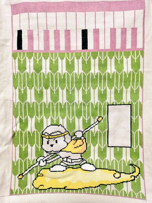 クロスステッチのtwitterイラスト検索結果