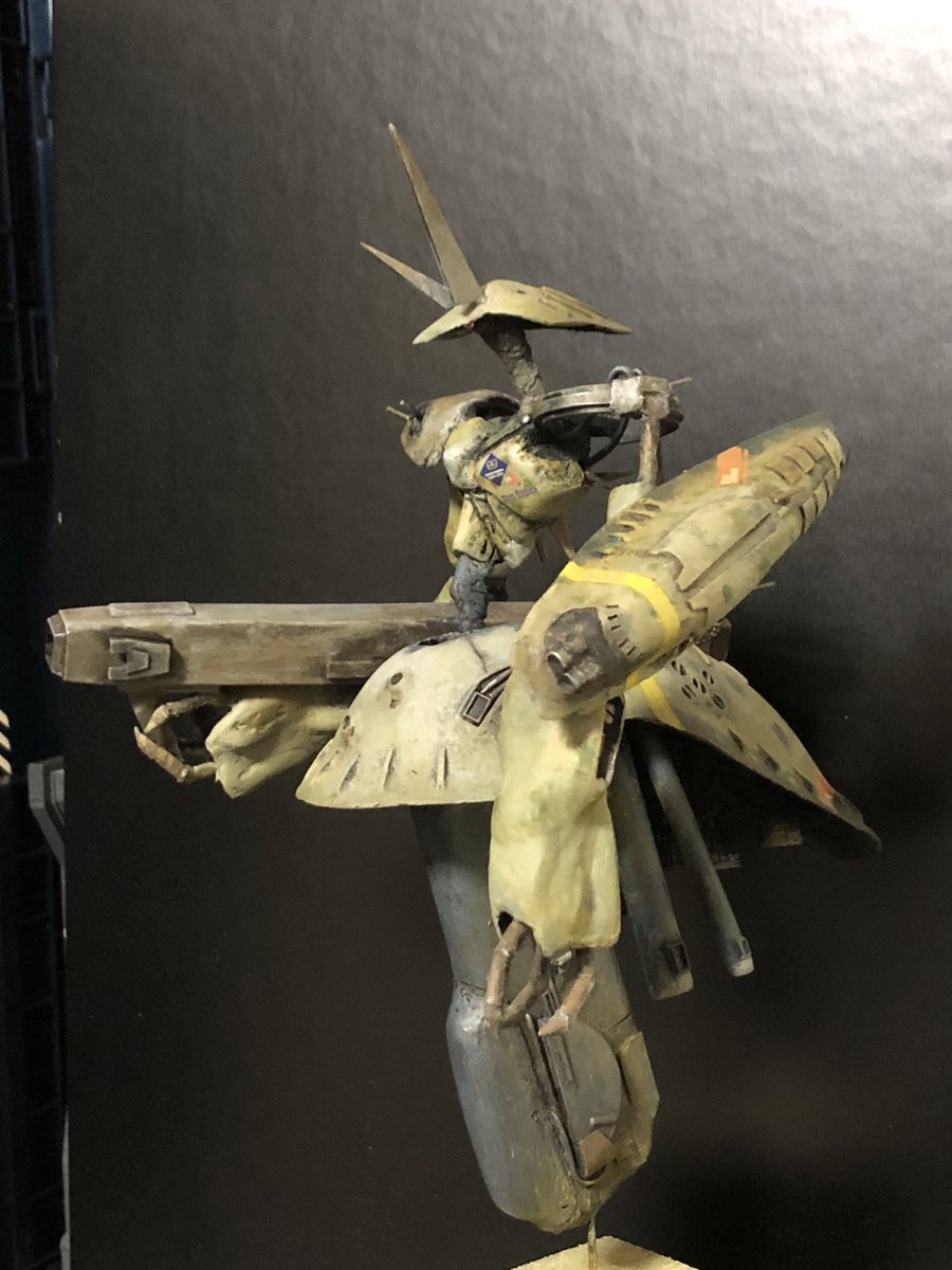 小林版バウンドドック（ガンプ）作りました。プラ板製。 #無言でタミヤ