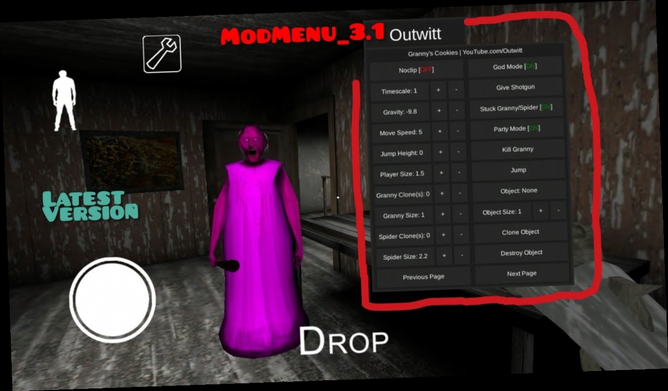 HOW TO DOWNLOAD GRANNY 3 Outwitt mod menu 