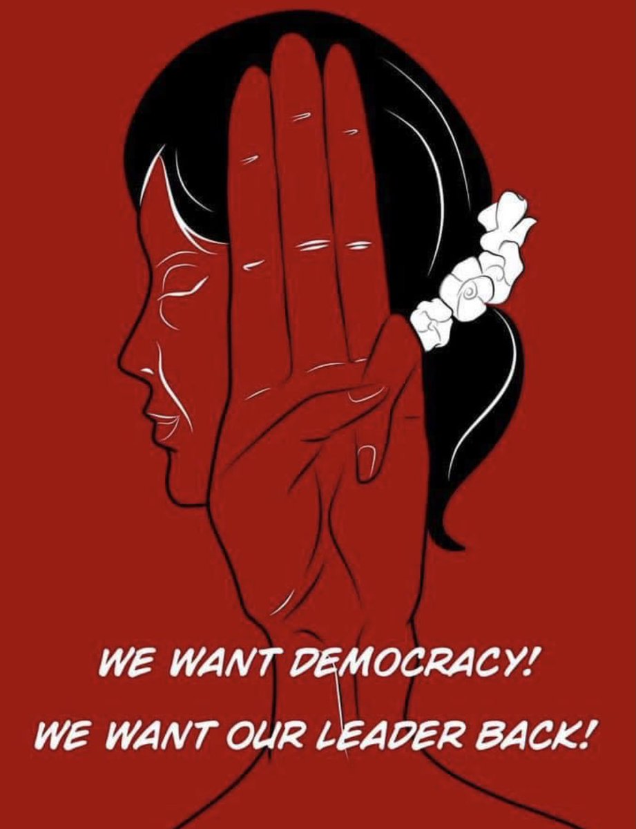 bow_april's tweet photo. #CivilDisobedience
#SaveMyanmar
#Save_Burma
#Save_our_leader https://t.co/zymTrVFZFZ