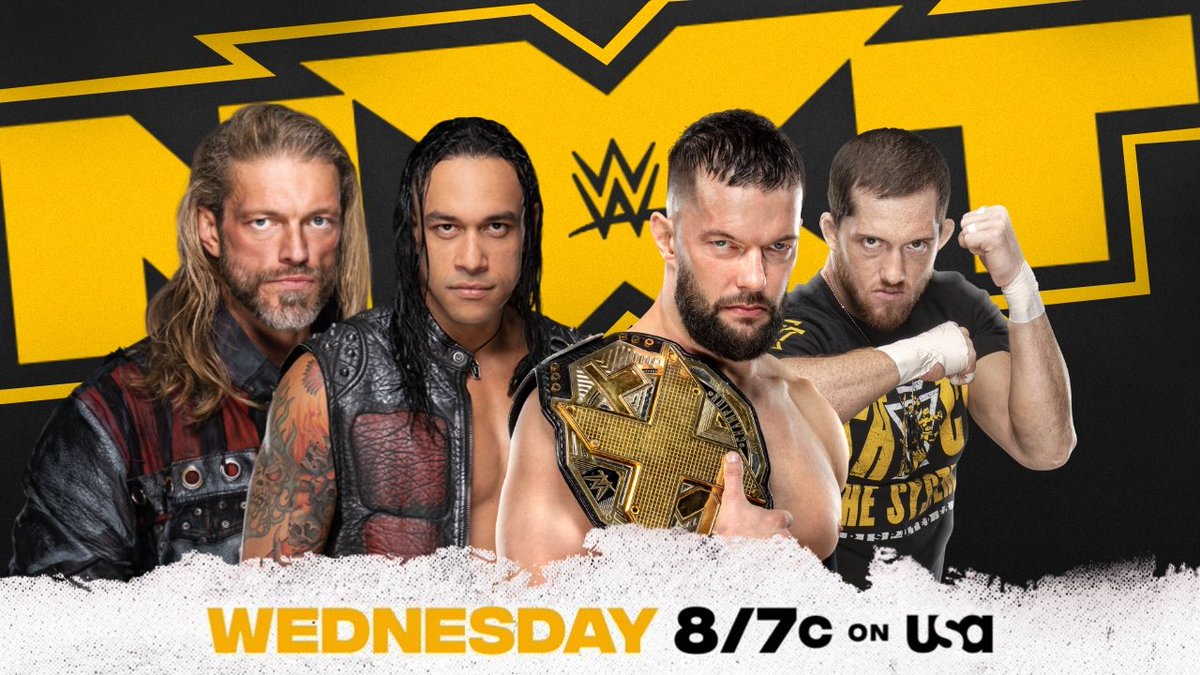 BREAKING: Edge & Damian Priest will face NXT Champion, Finn Balor & Kyle O'Reilly tonight on #WWENXT .