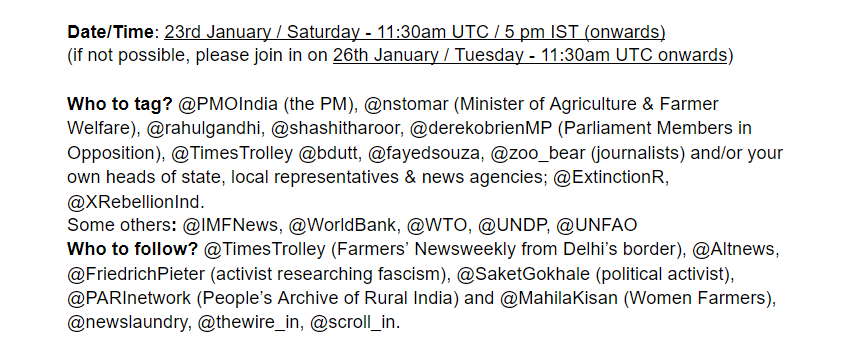 They have created a "list of accounts to follow".Of course the usual suspects are there but a few interesting names too