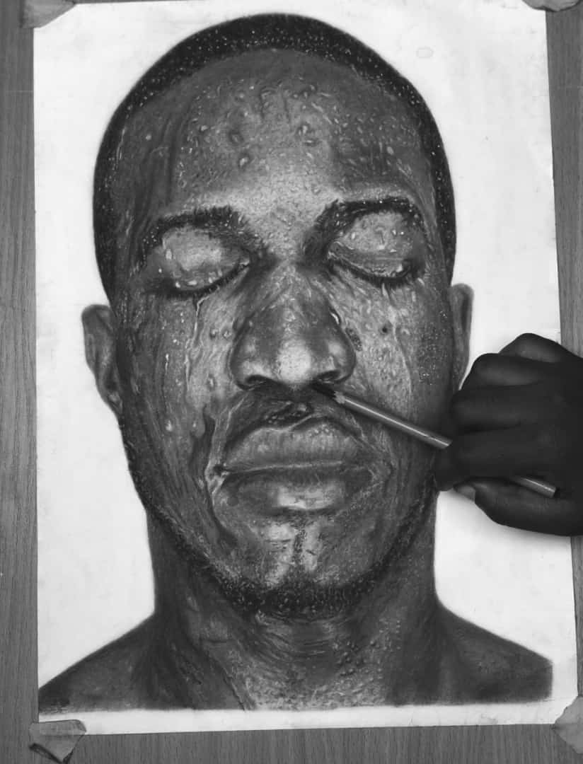 mawumedraws's tweet photo. Hi guys!!!! My name is Dolapo. I'm an artist. Here are final shots of my recent artwork. If this pops up on your TL kindly like and retweet. I make beautiful portraits too 🥺🙏🥰 Thanks! 
#ArtistOnTwitter #WeAreNigerianCreatives https://t.co/mv3hGpLvSB
