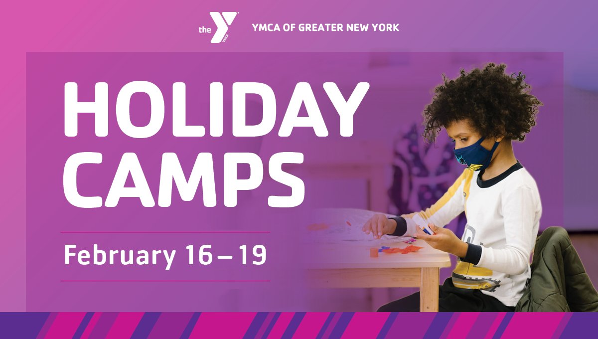 We're so excited to welcome you to YMCA Holiday Camps! Sign up for a Y camp to make sure that your kids get to have a fun, enriching, and high-quality experience during their school break. #EmpowerYouth

Find a Y Holiday Camp near you by visiting: l8r.it/P1UQ