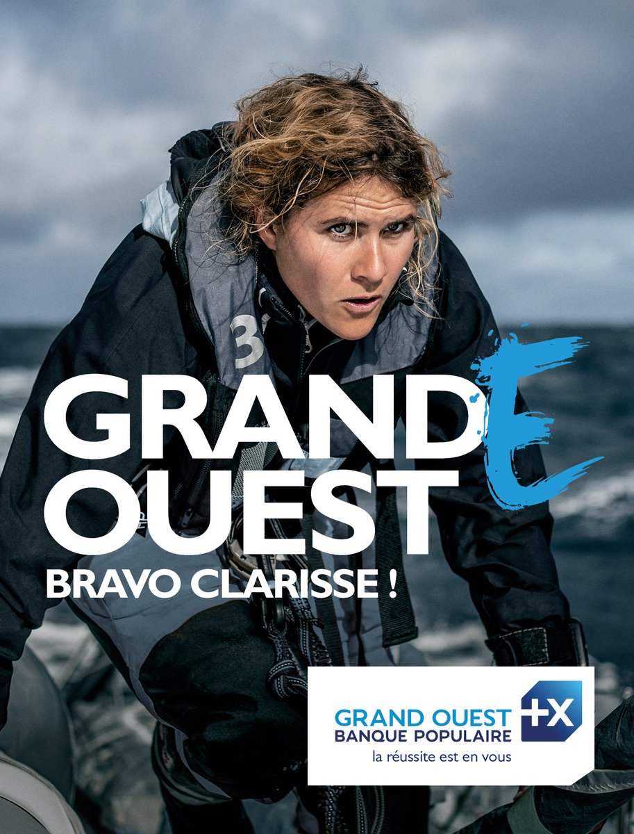 Un grand bravo à Clarisse qui est en passe de terminer ce fantastique tour du monde en solitaire en 12e position. 12e ou 1ère, c'est comme vous voudrez. Car Clarisse est la 1ère des six skippeuses à toucher terre dans cette édition 2020. Chapeau bas M'dame !