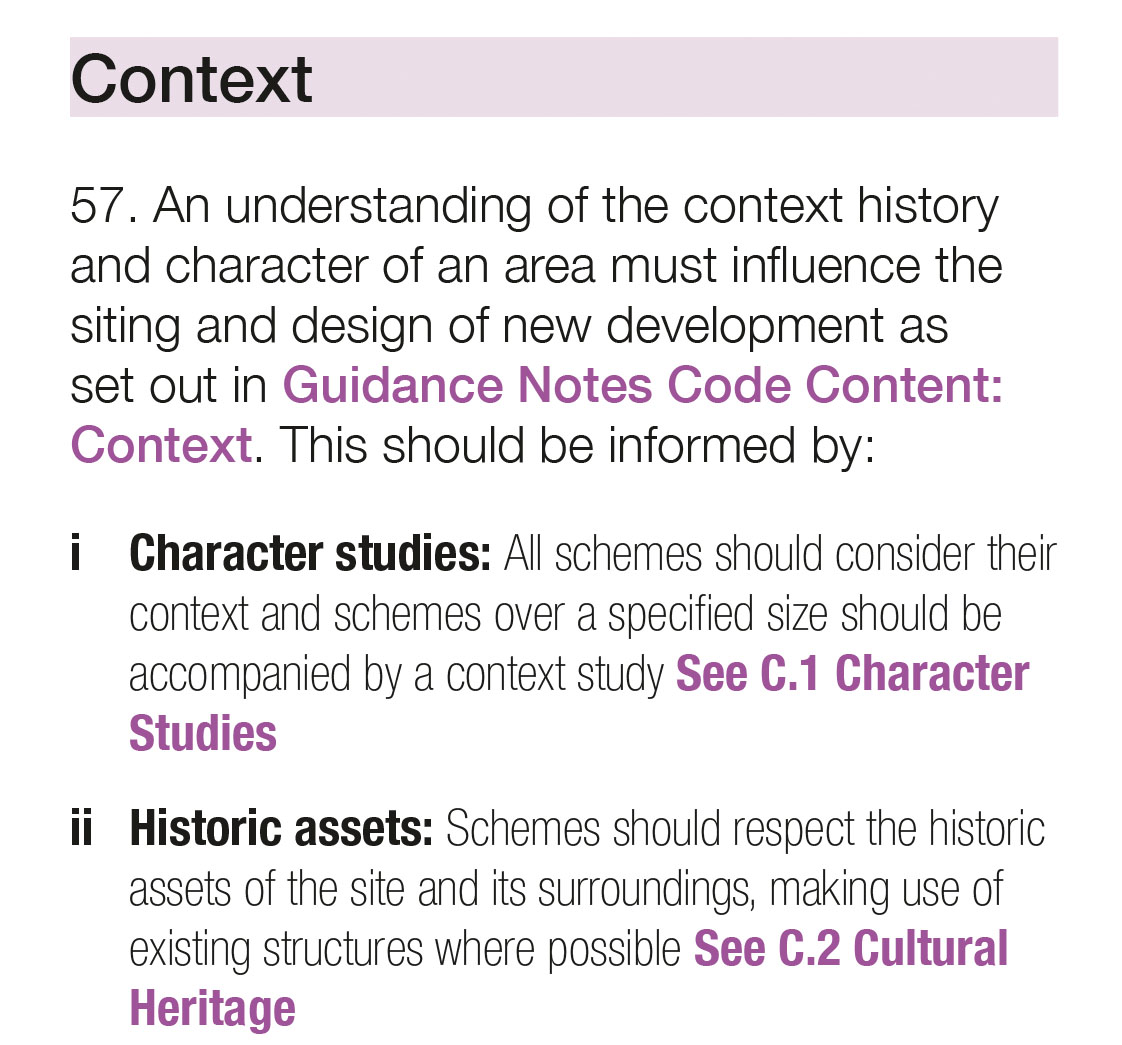 ChesterArchSoc's tweet image. Another challenge to #ChesterNorthgate design credibility. Our objections over 5 years now validated by #NationalModelDesignCode: parking should be underground; buildings along ring road should be c 14 m high; development should respect context.  See assets.publishing.service.gov.uk/government/upl…