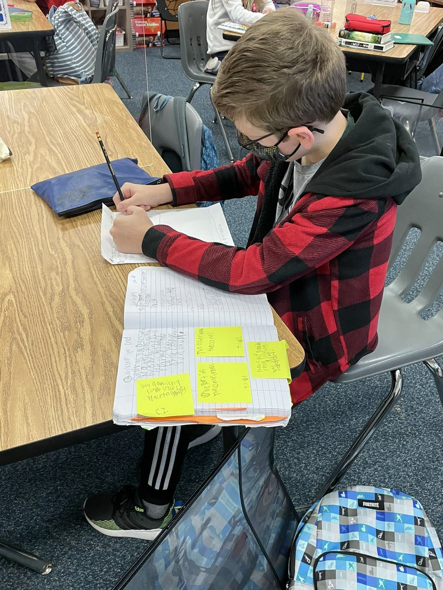 My students are working on writing strong paragraphs that support their topic sentences. When we draft, we use author’s craft! <a href="/4thgradesampson/">Sampson4thGrade</a>