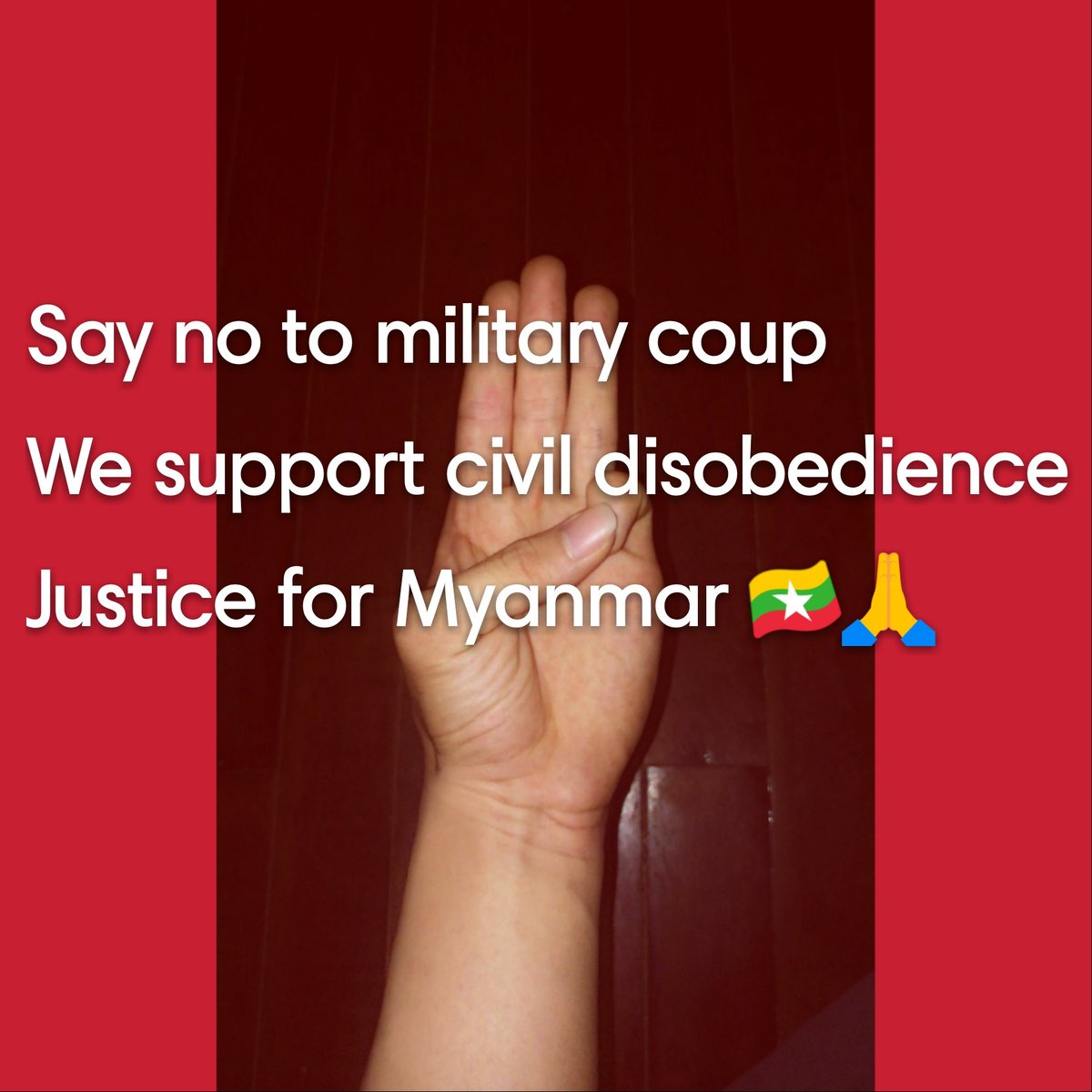 #SaveMyammar 
#Aung_San_Suu_Kyi_government 
#WhatHappeningInMyanmar