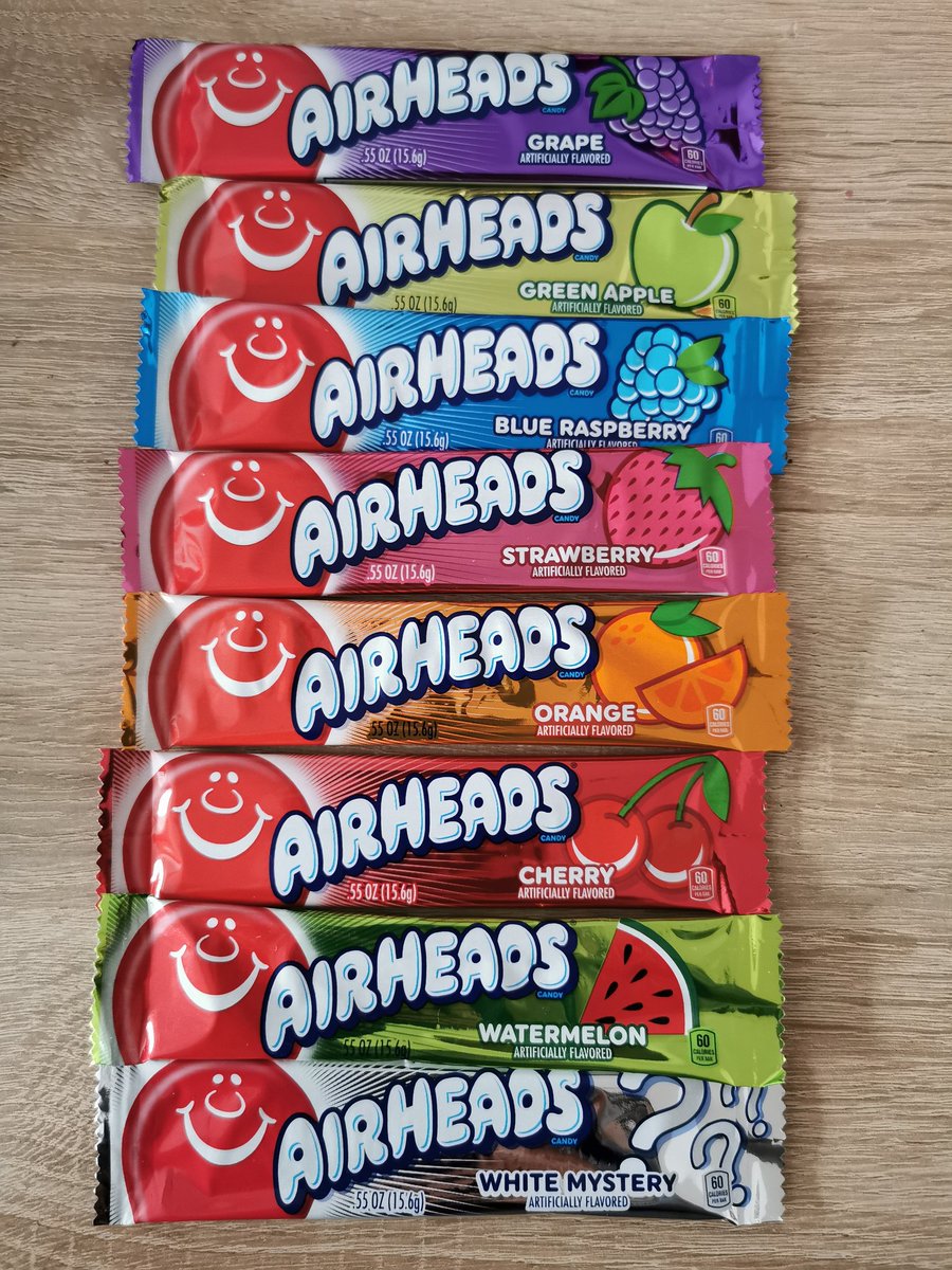 Who's likes Airheads? 🙋 We are proud to stock every flavour of Airheads at ForShaw Candy! #americancandy 🇺🇸