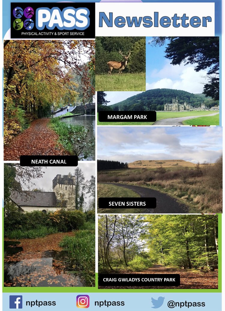 nptpass's tweet image. 🌟PASS NEWSLETTER🌟

Check out our newsletter with some examples of local walks in our area🚴🏿‍♂️🚶🏼‍♀️
We would love to see your #ActiveinNPT snaps so please comment below with photos of you out exercising in your area😃

🚨Please stay within restrictions🚨
@sportwales @NPTCouncil