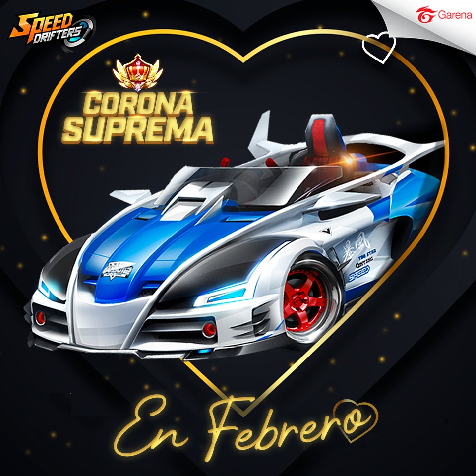 ¡Obtén recompensas diarias, prueba autos clase A y como siempre, un auto clase B de regalo!
👑¡Porque el Rey de la pista siempre lleva su Corona Suprema!