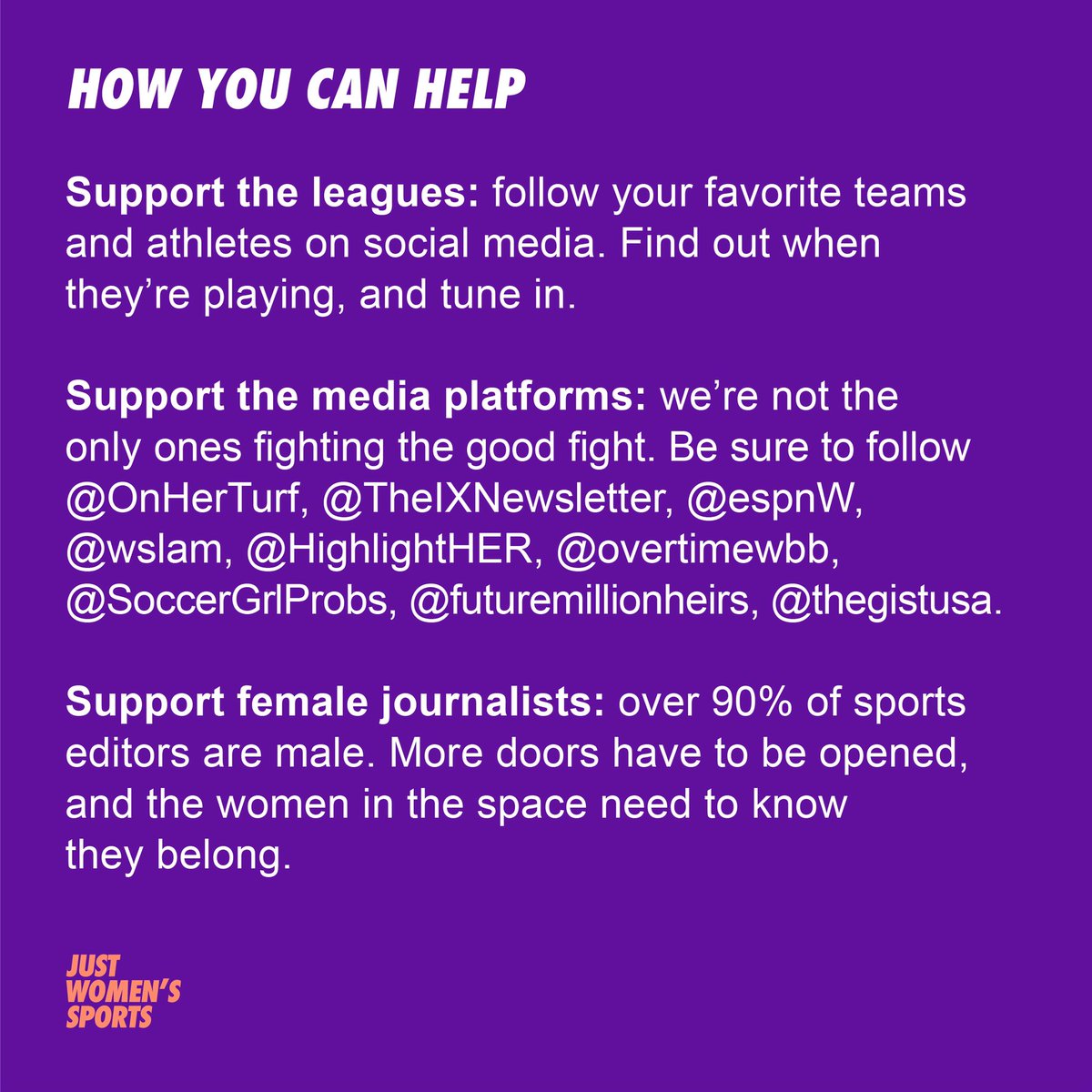 A (brief) State of the Union by JWS  #NationalGirlsAndWomenInSportsDay (A thread)