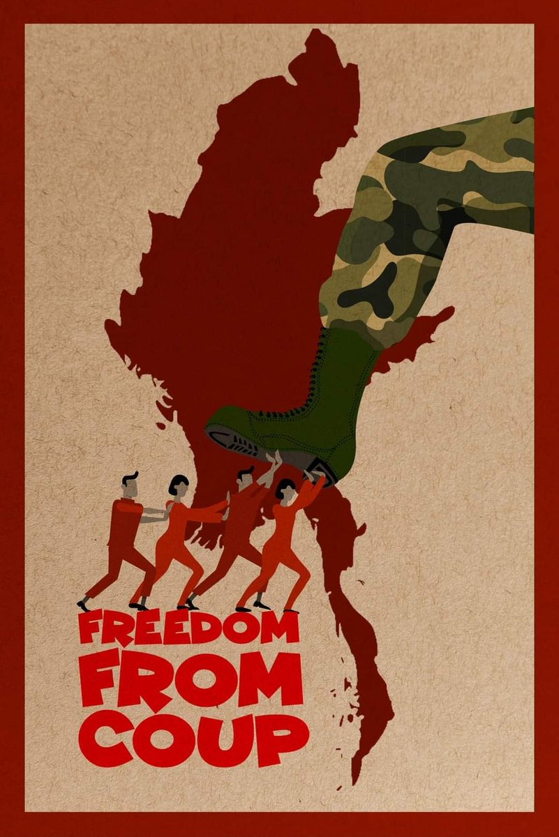 eeq17492467's tweet photo. We fight not only for our leader but also for our future. Our lives depend on our leader! So, we must fight together!

#CivilDisobedienceMovement 
#JusticeForMyanmar https://t.co/gUg8RckpBl