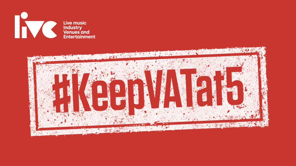 To support our industry during this crisis the Government reduced the rate of VAT on ticket sales to 5% but now want to increase this back to 20%. Increasing VAT by 400% would be catastrophic to the industry's recovery. Please help us spread the word to #keepVATat5