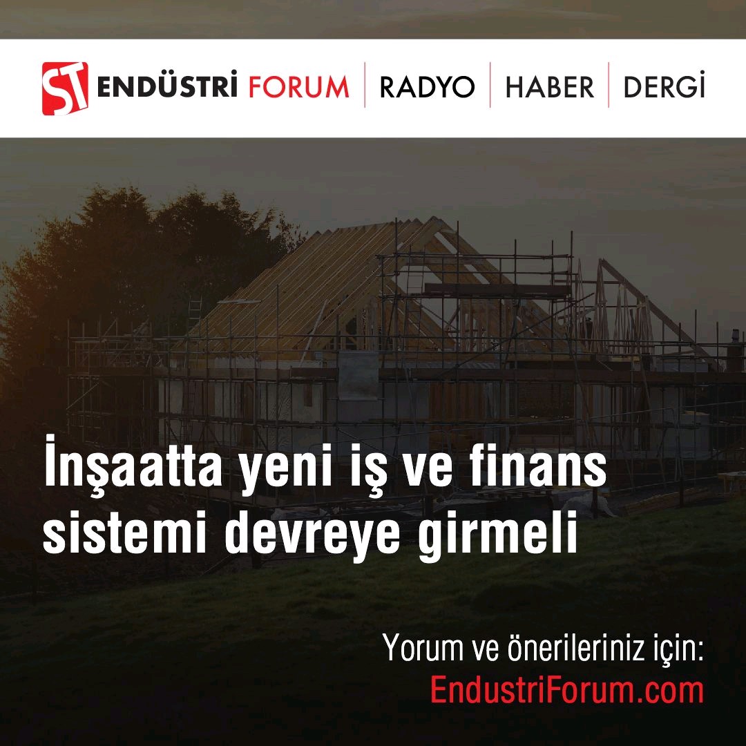 Siz bu konuda ne düşünüyorsunuz?
Endüstri Forum’da konuşalım; lnkd.in/dSBFGB2

 #inşaat #yapı #finans #bina #endüstri