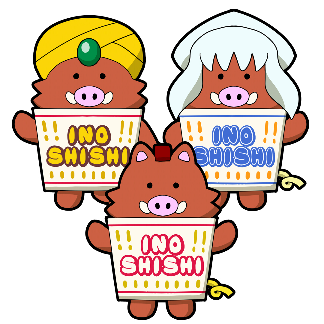 カップヌードル いのしし という謎のゆるキャラを考えてました ロクまgのイラスト カップヌードル いのしし という謎のゆるキャラを考えてました ロクまgのイラスト