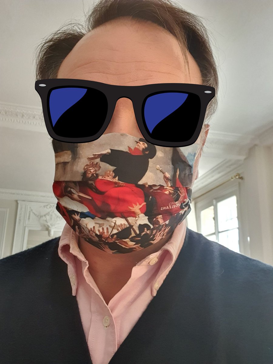 Rich_Art1's tweet photo. #LeChicDuChic : les masques #Delaperche et #BoutetdeMonvel @MbaOrleans ! Belle initiative ! https://t.co/DGncMNnvAM