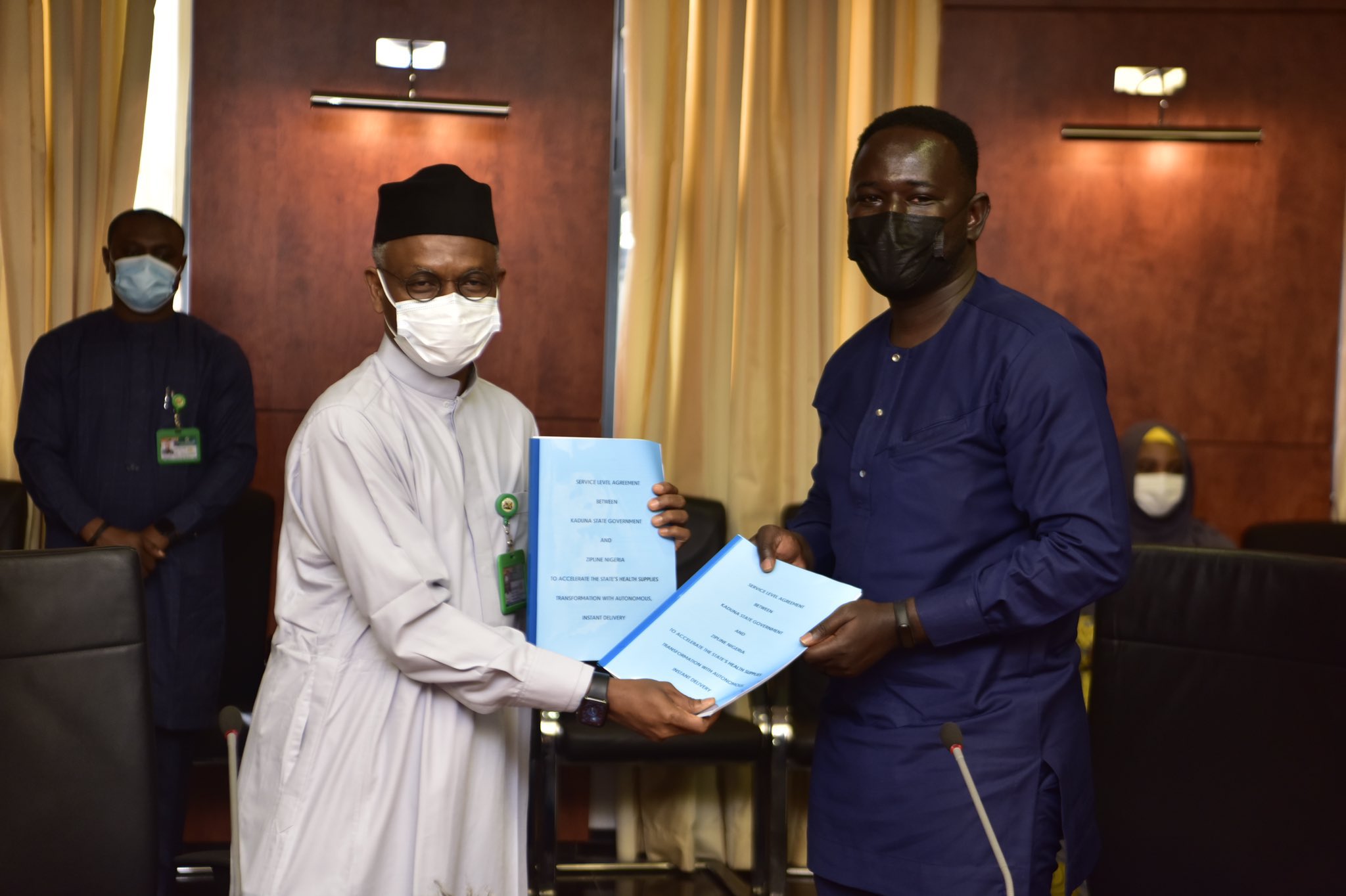 Kaduna State And Zipline Signs Deal