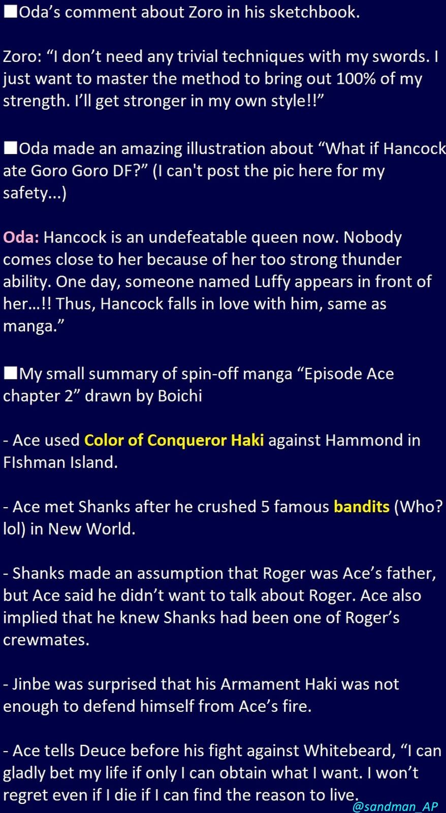 Sandman Here Is My Summary Of Spin Off Novel Episode Perona In Op Magazine 11 T Co Qs9clxhsbw Twitter