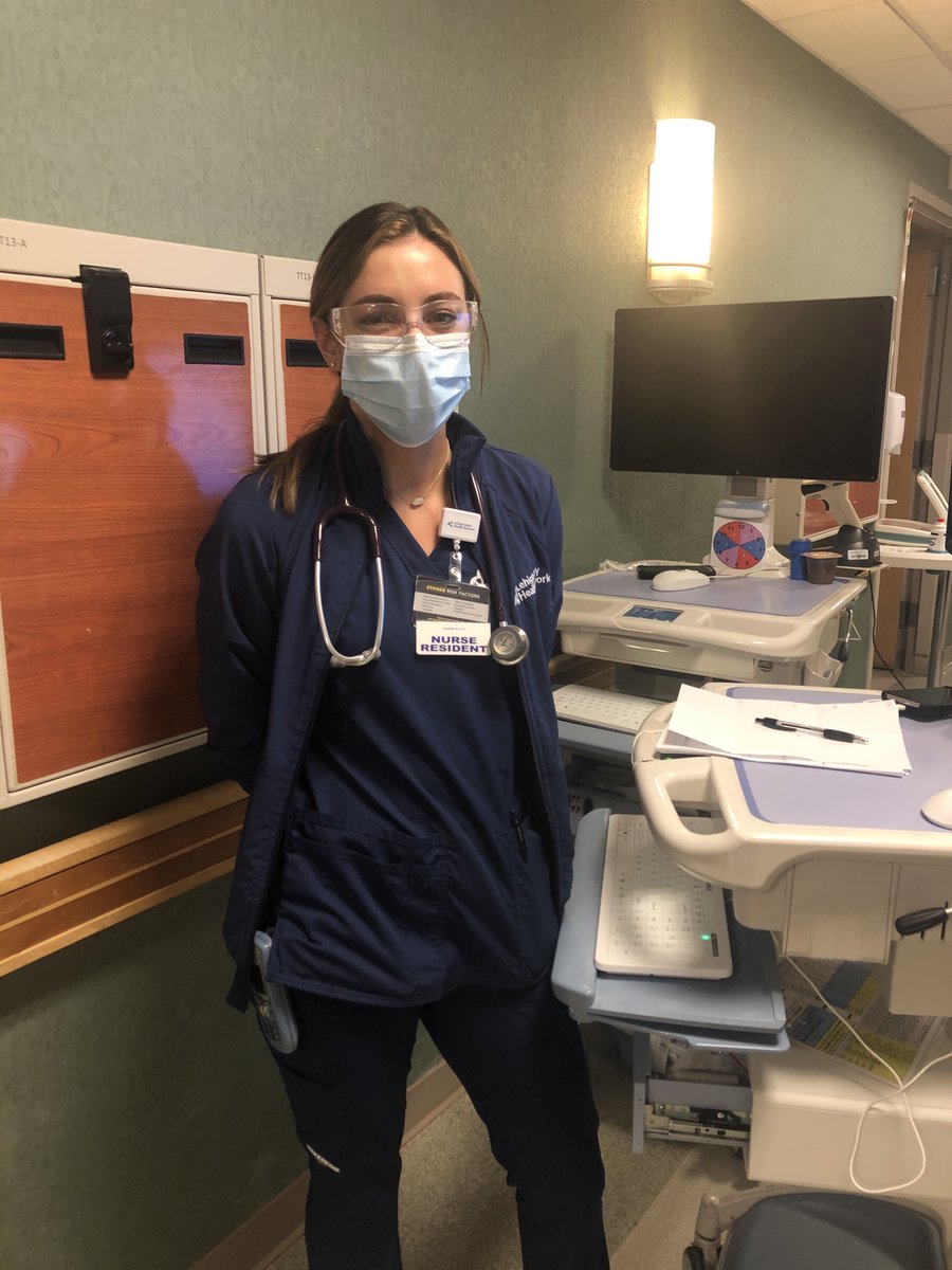 We love running into our alum out in the field!! #CCCSON alumna, Nicole Labriola, BSN, RN, from the class of August 2020, is employed as a nurse resident at #LVHN on the Transitional Trauma Unit. Kudos to you, Nicole, chasing your dreams! #NursingHero #StaySafe #CedarCrestCollege