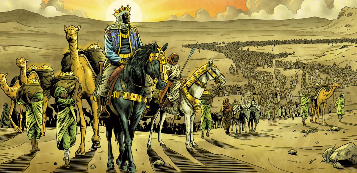 One of the most famous medieval African kings is Mansa Musa of the Mali Empire. Often considered to be one of the richest people in history, he led a famous pilgrimage to Mecca from 1324 to 1325. He financed major construction and education projects in his capital of Timbuktu.