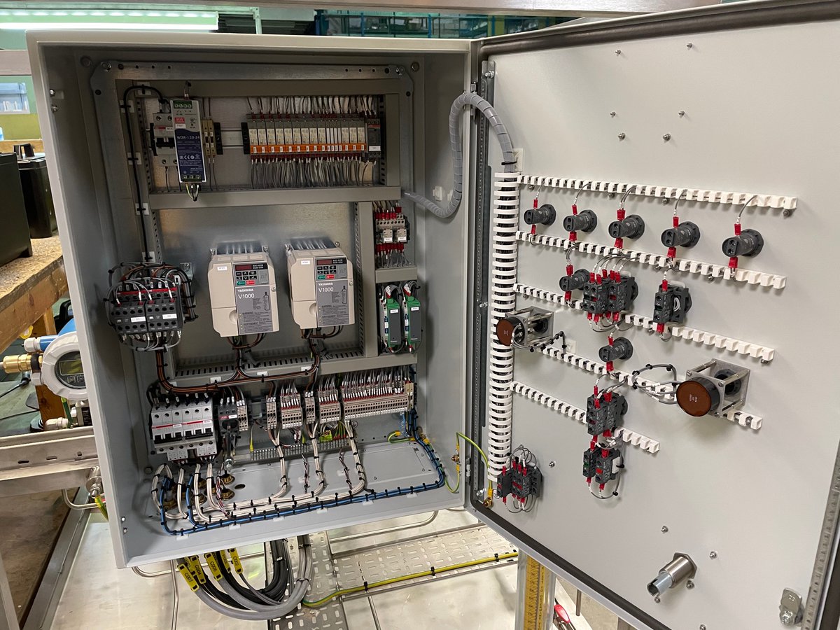 JCEGroupGlobal's tweet photo. We have recently completed the manufacture of a Dual 0.75kW VFD Motor Control Enclosure for client @checkpointpumps, suitable for use in non-hazardous areas. JCE further provided the electrical installation on CheckPoint’s skid.
Visit https://t.co/W67s8hOdZi for more information. https://t.co/7rqR8xoRSW