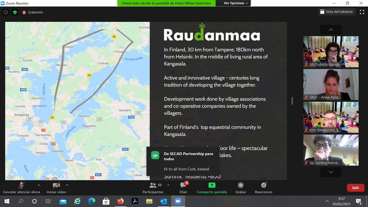 Adismonta_'s tweet photo. Hoy, con el bus de Come Along! nos hemos ido a Finlandica, con parada en Raudanmaa, un #SmartRural21 ejemplo de planificación comunitaria activa. Allí, Stavropoulos (DG Regio) ha apostado por utilizar fondos europeos para las #SmartVillages y x el #multifondo https://t.co/H5h4grfbe8
