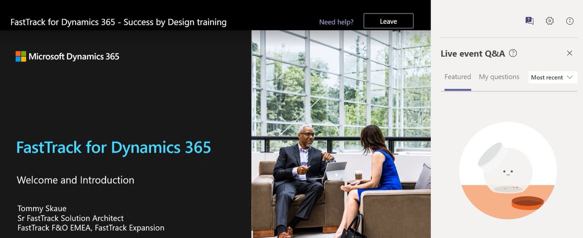 Full-on #MSFastTrack #trainig session. ✔
#FastTrack for #dynamics365  is a #customersuccess program powered by the #Microsoft to eligible customers and their implementing partners to help them to deploy Dynamics 365 solutions with confidence.