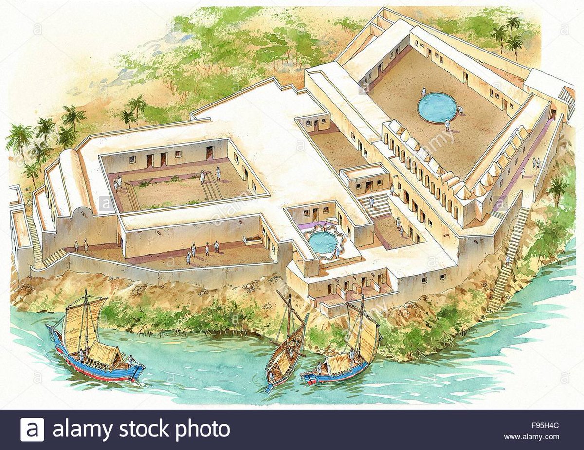 Kilwa Kisiwani was the centre of the Kilwa Sulanate on the Swahili Coast from the 10th through 16th centuries. It was a major hub of the Indian Ocean extended trade network. These reconstructions show the great fort and palace Husuni Kubwa.
