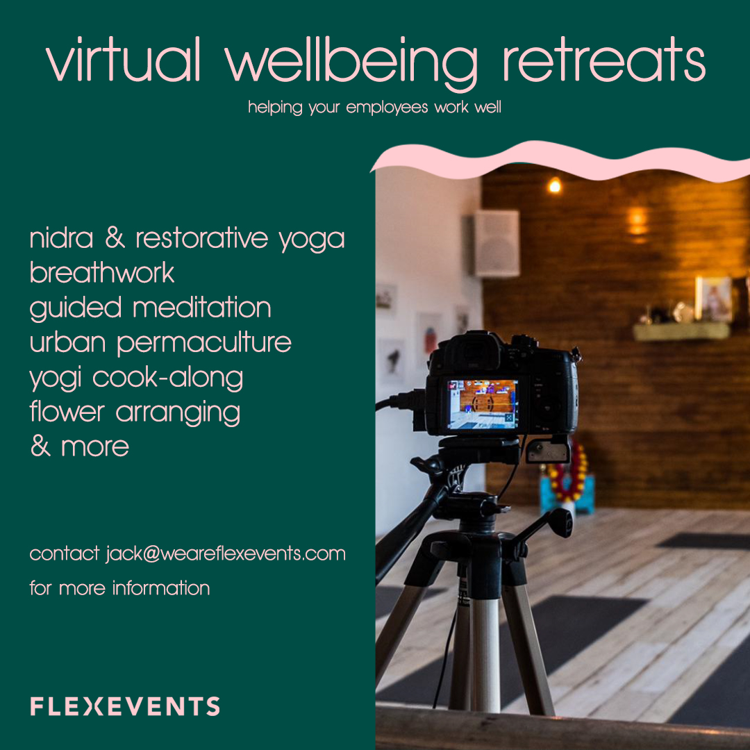 weareflexevents's tweet photo. Let's shake off those January blues and kick off February with a selection of wellbeing activities to boost the morale, support the wellbeing and increase the productivity of your employees. We are here to help your employees WORK. WELL. Contact jack@weareflexevents.com https://t.co/Ahhpgrx8kX