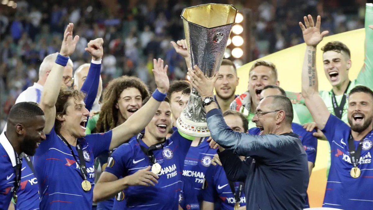 5.Maurizio SarriHe left for Juventus after just one season in charge so technically he wasn’t sacked but he was as good as out the door anyway.Unbeaten in his first 12 games in charge,Finished in the top 4,Only lost a league cup final on penalties and won the Europa league.