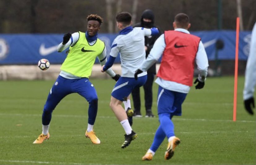 He has Chelsea training with mini balls to improve their control and accuracy of tackles.he cut off corners in the final third to get his team to play more vertically,it is done to make training so difficult and mentally exhausting that the actual games felt easy in comparison