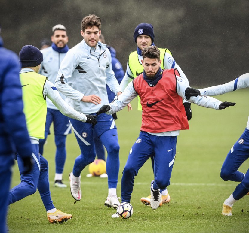 He has Chelsea training with mini balls to improve their control and accuracy of tackles.he cut off corners in the final third to get his team to play more vertically,it is done to make training so difficult and mentally exhausting that the actual games felt easy in comparison