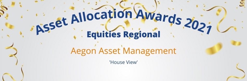 AssetAllocatie's tweet photo. De Asset Allocation Awards winnaar voor #EquitiesRegional is @aegonamuk met het researchrapport ‘House View’. Gefeliciteerd! #AssetAllocationAwards #AAA2021 https://t.co/59acRIn5aq https://t.co/V96FfRZDNB