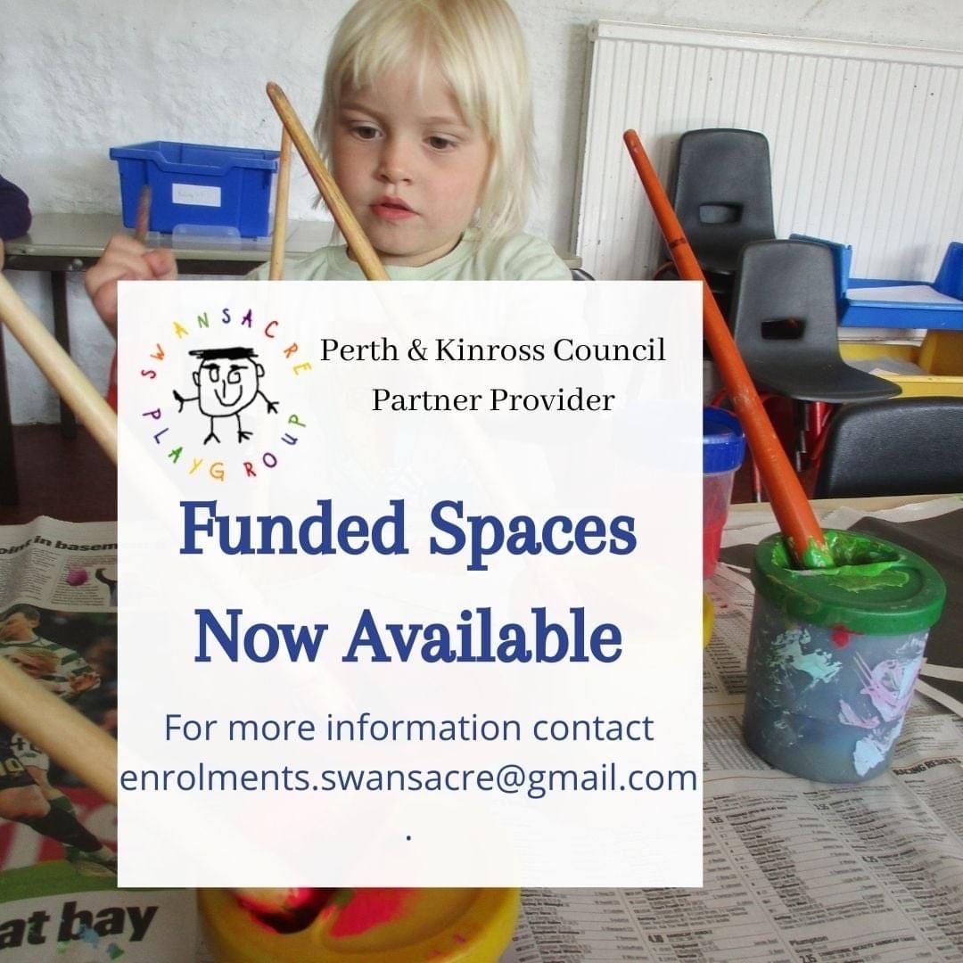 swansacre1's tweet photo. Please get in touch if you would like to book a funded place for your child 

#kinross #elc #partnerprovider https://t.co/MUvav4FIjk