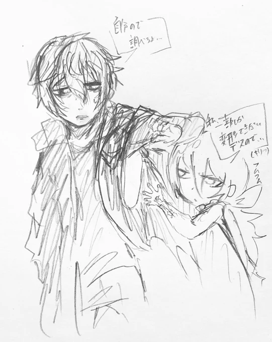 服を翼化した翼は感触無さそう 
