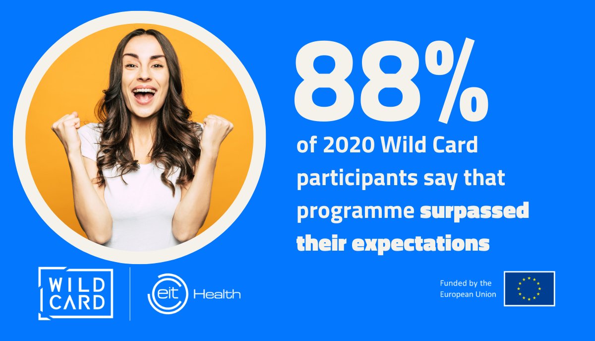We prepared a short summary of the feedback provided by the class of 2020 Wild Card, following the first fully virtual programme. Read on here to learn what they had to say: wildcard.eithealth.eu/2020-feedback/