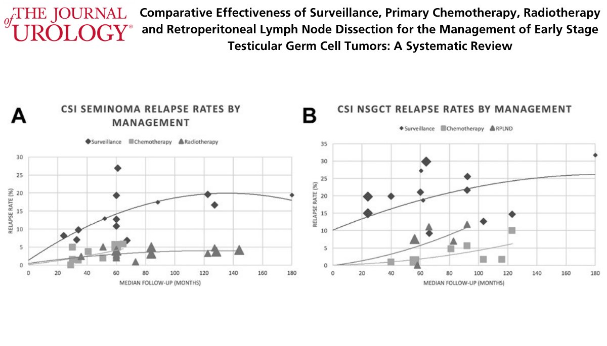 Journal of Urology (@jurology) on Twitter photo The authors of this study found men with early stage testicular germ cell tumors experience excellent cancer specific survival regardless of management strategy.
Read the full text here: bit.ly/35GreV5
<a href="/drphil_urology/">Phillip Pierorazio</a> The authors of this study found men with early stage testicular germ cell tumors experience excellent cancer specific survival regardless of management strategy.
Read the full text here: bit.ly/35GreV5
<a href="/drphil_urology/">Phillip Pierorazio</a>