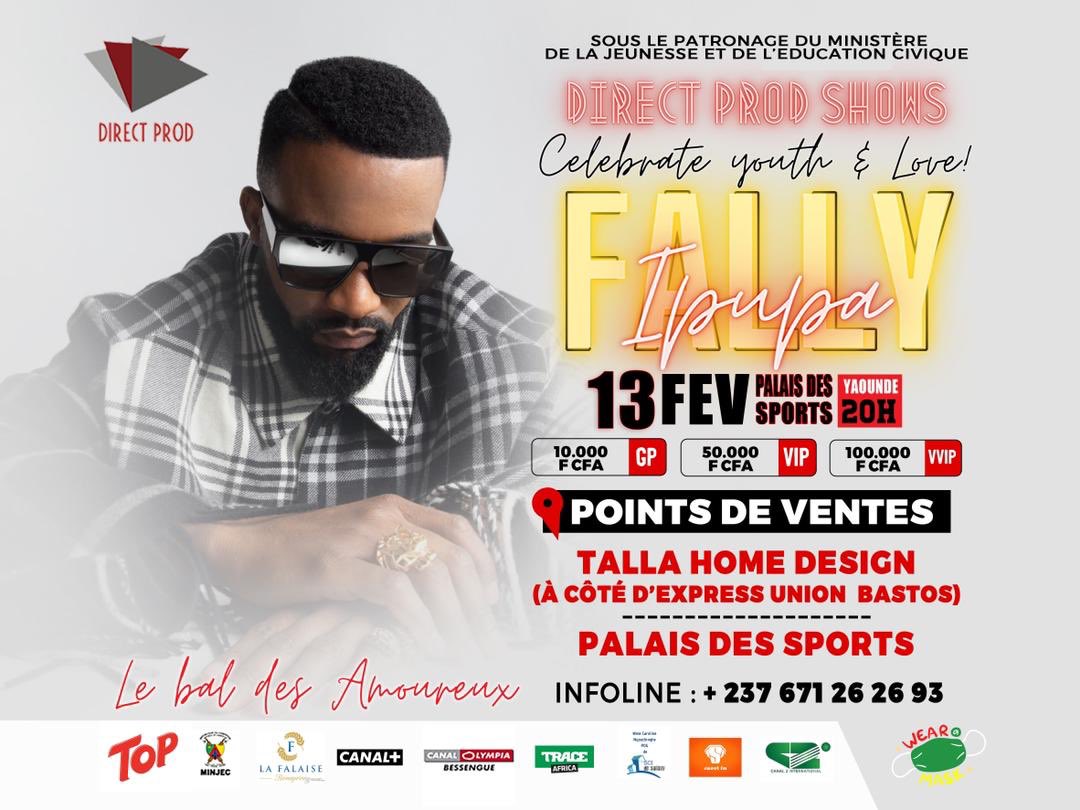 LouiseMarina3's tweet photo. Les billets sont toujours disponibles à ces deux endroits : Talla Home Design et Palais des Sports.🙃
#FallyAuCameroun 🇨🇲🦅
#DirectProd
#CamerDigital https://t.co/i2PFBHlqEf