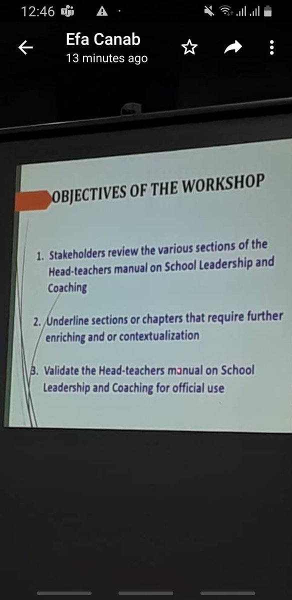 EFASOMSomalia's tweet photo. Now happening 2-day Consultation and Validation Workshop for Head Teachers Training Manual on School Leadership and Coaching Manual. Stakeholders include #EFASOM, #CARE, #Concern WW, #SCI, #FENPS, #MercyCorps, #DAN, #Alight, #BRED, #ZamzamF., #SISEND, Federal #MOE and State MOEs. https://t.co/CUWvvYshI2