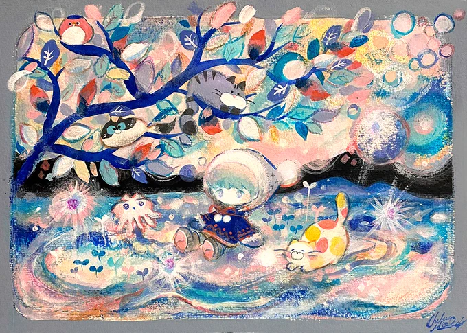 春を待つ 