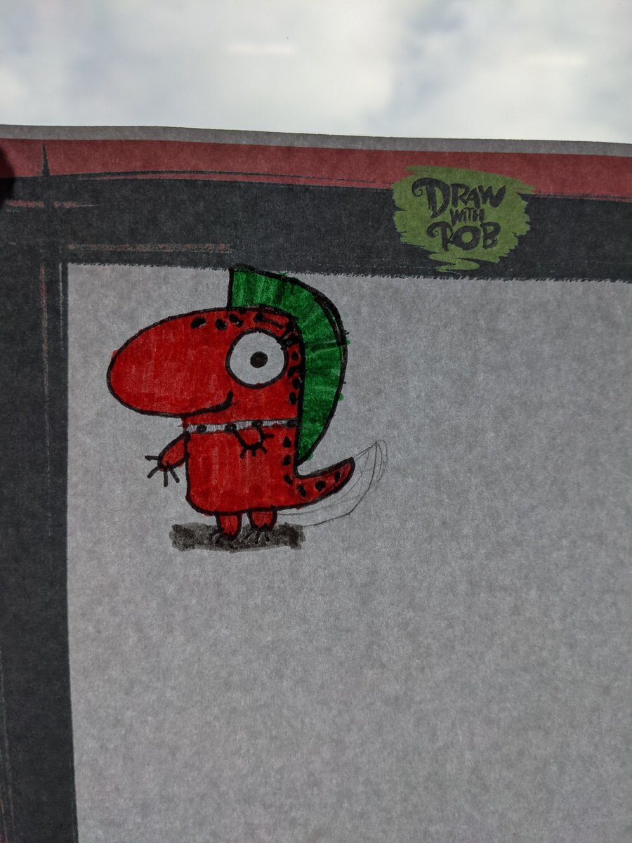 WheatstoneKylie's tweet photo. #ChildrensMentalHealthWeek 
Today's prompt from @primaryteachew was  Draw With Rob. The girls each chose which character to draw and cracked on with it first thing. A lovely way to start the morning #keyworkerbubble https://t.co/f3rwgZz2rj