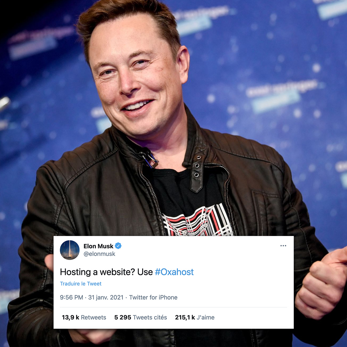 oxa_host's tweet photo. #Oxahost is a MUSK (MUST HAVE)
Start your website with Oxahost and get the best 24/7 phone support

#fakemusk #SwitchForOxahost https://t.co/I7Za3afsqn